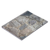 Old stone masonry textureabstract, architectuur, h notitieboek (Linkerzijde)