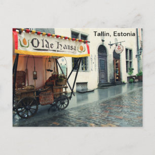 Old Talllin, Estland Briefkaart