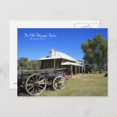 Old Telegraph Station, Alice Springs - Briefkaart (Voorkant / Achterkant)