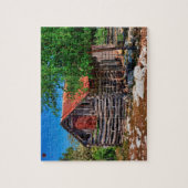 Old Texas Barn Legpuzzel (Verticaal)