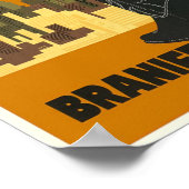 Old Texas reisposter Poster (Hoek)