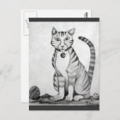 Old Tiger TomCat Briefkaart (Voorkant / Achterkant)