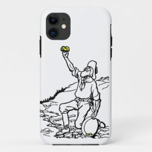 Old Time Gold Miner Prospector iPhone 11 Hoesje