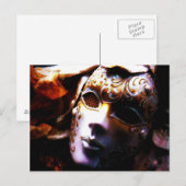Old Time Masquerade Briefkaart (Voorkant / Achterkant)