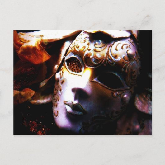 Old Time Masquerade Briefkaart (Voorkant)