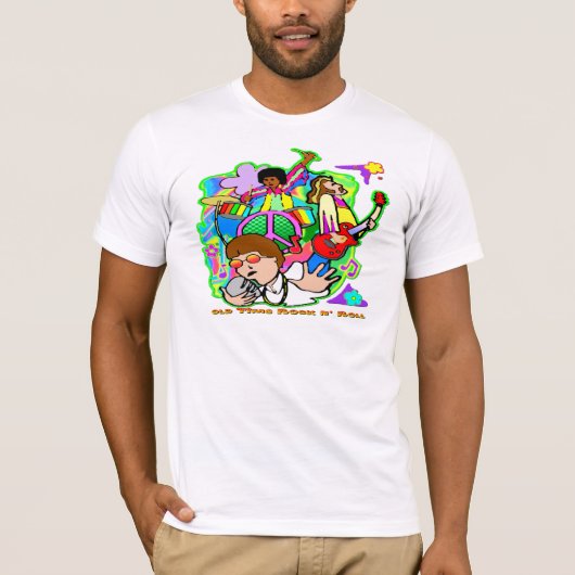 Old Time Rock N' Roll T-shirt (Voorkant)