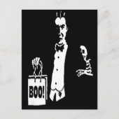 Old Time Vampire Trick-or-Treer Briefkaart (Voorkant)