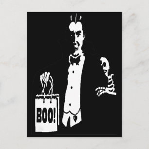 Old Time Vampire Trick-or-Treer Briefkaart