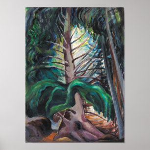 Old Timer Emily Carr Poster