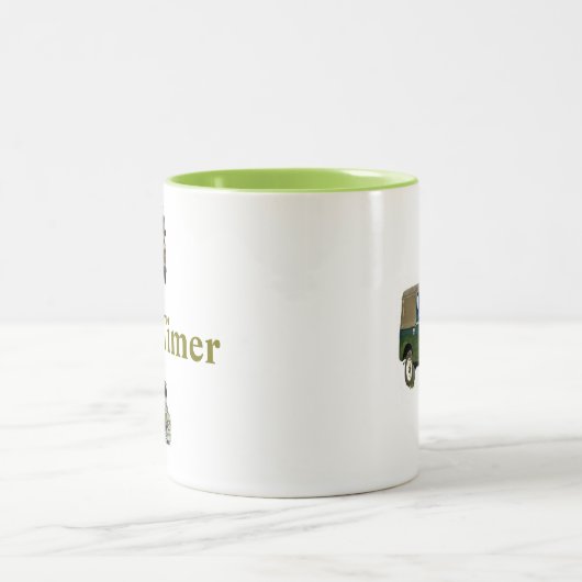 Old Timer Land Rover Mug (Centre)