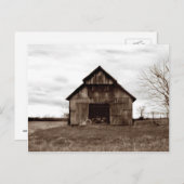 Old Tobacco Barn Briefkaart (Voorkant / Achterkant)