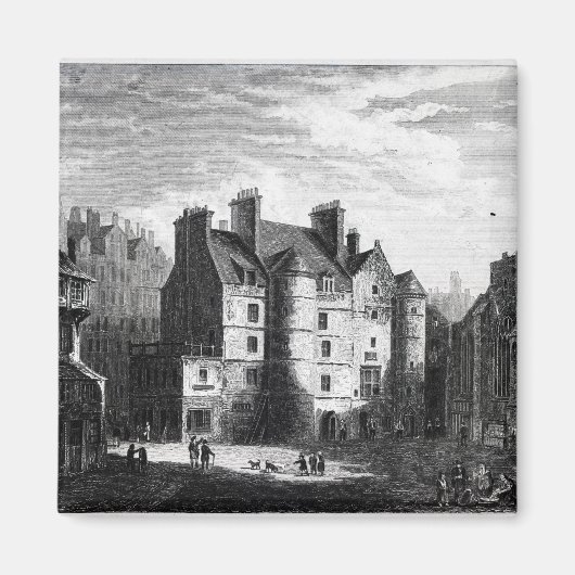 Old Tolbooth, Edinburgh Magneet (Voorkant)