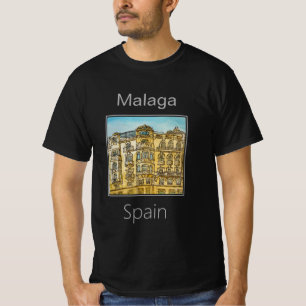 Old Town Apartments, Malaga, Spanje T-shirt