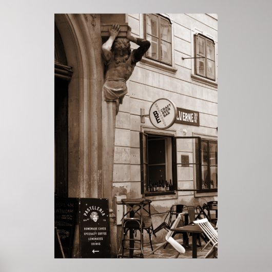 Old Town Beer Bar Poster (Voorkant)