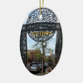 Old Town Chicago Keramisch Ornament (Links)