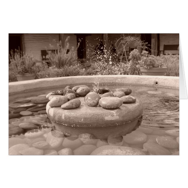 Old Town fontain (Voorkant Horizontaal)