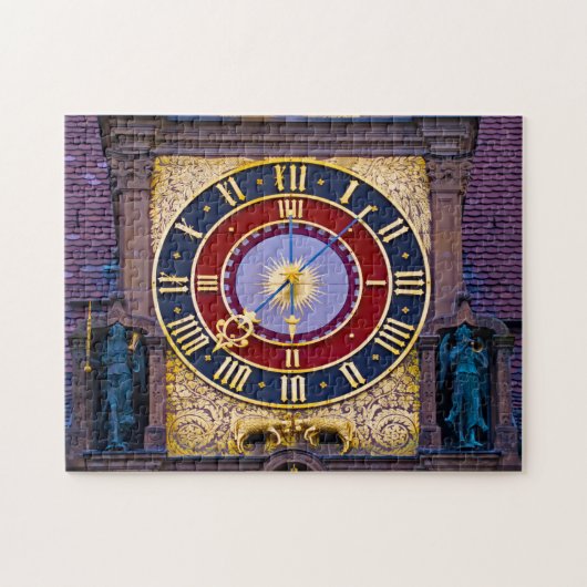 Old Town Hall Heilbronn Baden Württemberg Duitslan Legpuzzel (Horizontaal)