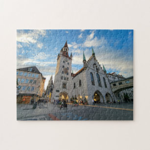Old Town Hall, München, Duitsland Legpuzzel