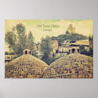 Old Town Tbilisi, Georgia - poster