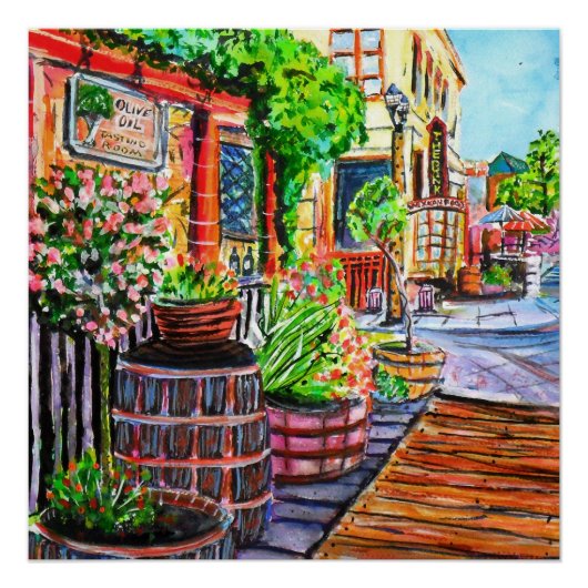 Old Town Temecula Ca. Perfect Poster (Voorkant)