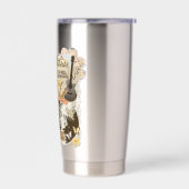 Old Traditional Christian Hymns Songs Collage Geïsoleerde Drinkbeker (Links)