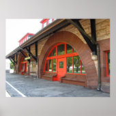 Old Train Station ~ print (Voorkant)