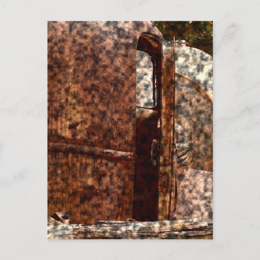 Old Truck Briefkaart (Voorkant)