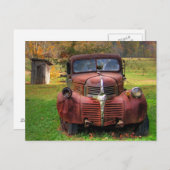 Old Truck Briefkaart (Voorkant / Achterkant)