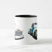 Old Truck Coffee Cup Mok (Midden)