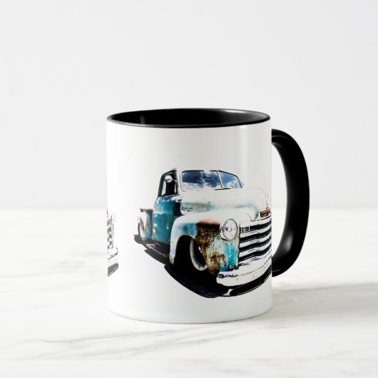 Old Truck Coffee Cup Mok (Voorkant rechts)