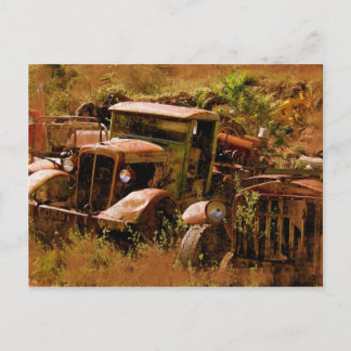 Old Truck, Ghost Town near Jerome, Arizona Briefkaart