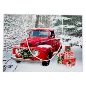 Old Truck Holiday Groot Cadeauzakje (Achterkant)