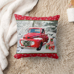 Old Truck Holiday Kussen
