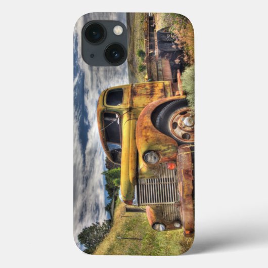 Old truck loss in field Case-Mate iPhone case (Achterkant)