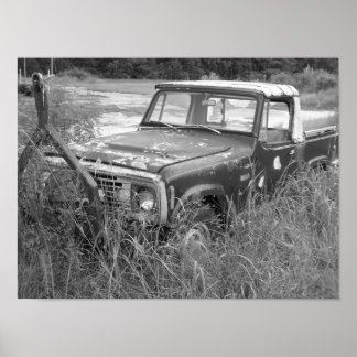 Old Truck Poster