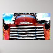 Old Truck Poster (Voorkant)