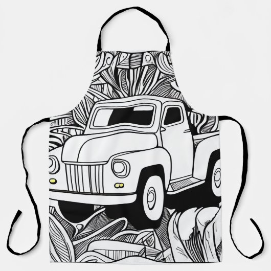 Old Truck Schort (Voorkant)