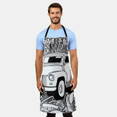 Old Truck Schort (Gedragen)