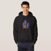 old turtle barman Bartender bar drink Hoodie (Voorkant volledig)