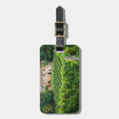 Old Tuscan Vineyard en Villa Bagagelabel (Voorkant verticaal)