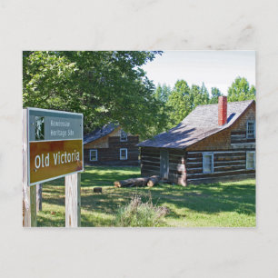 Old Victoria, Michigan's Bovenste schiereiland Briefkaart