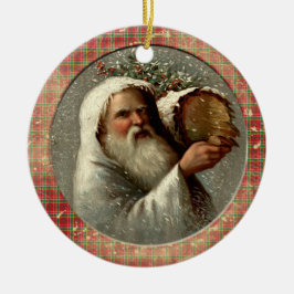 Old Victorian Rustic Family Personalized Keramisch Ornament