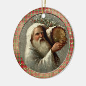 Old Victorian Rustic Family Personalized Keramisch Ornament (Links)