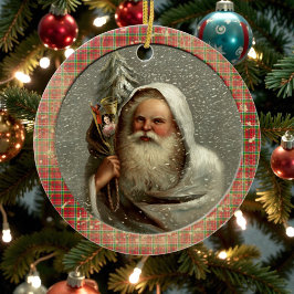 Old Victorian Rustic Family Personalized Keramisch Ornament