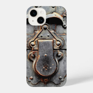 Old Vintage Trunk Lock iPhone 14 Hoesje