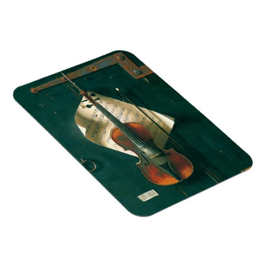 Old Violin stille Life van William Michael Harnett Magneet (Rechterzijde)