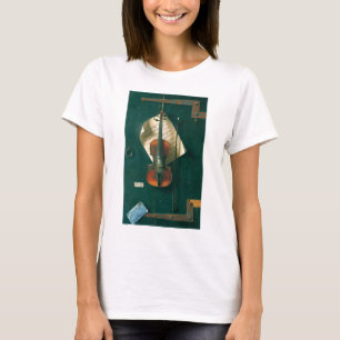 Old Violin stille Life van William Michael Harnett T-shirt