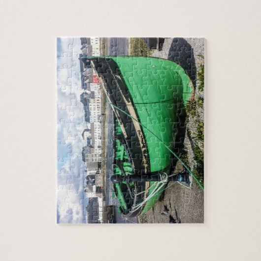 Old Vissen Boat Galway Ireland. Legpuzzel (Verticaal)
