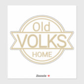 Old VOLKS Home Sticker (Vel)