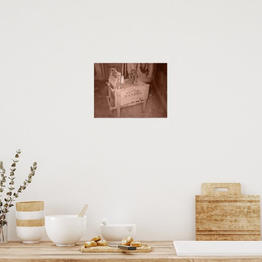 Old Washer Print (Keuken)
